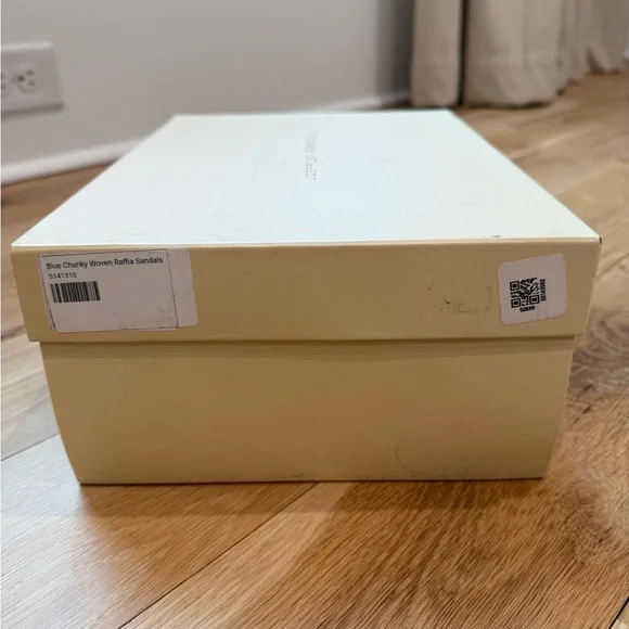 Loeffler Randall Theo Blue Two−Band Sandal - Picture 4 of 15